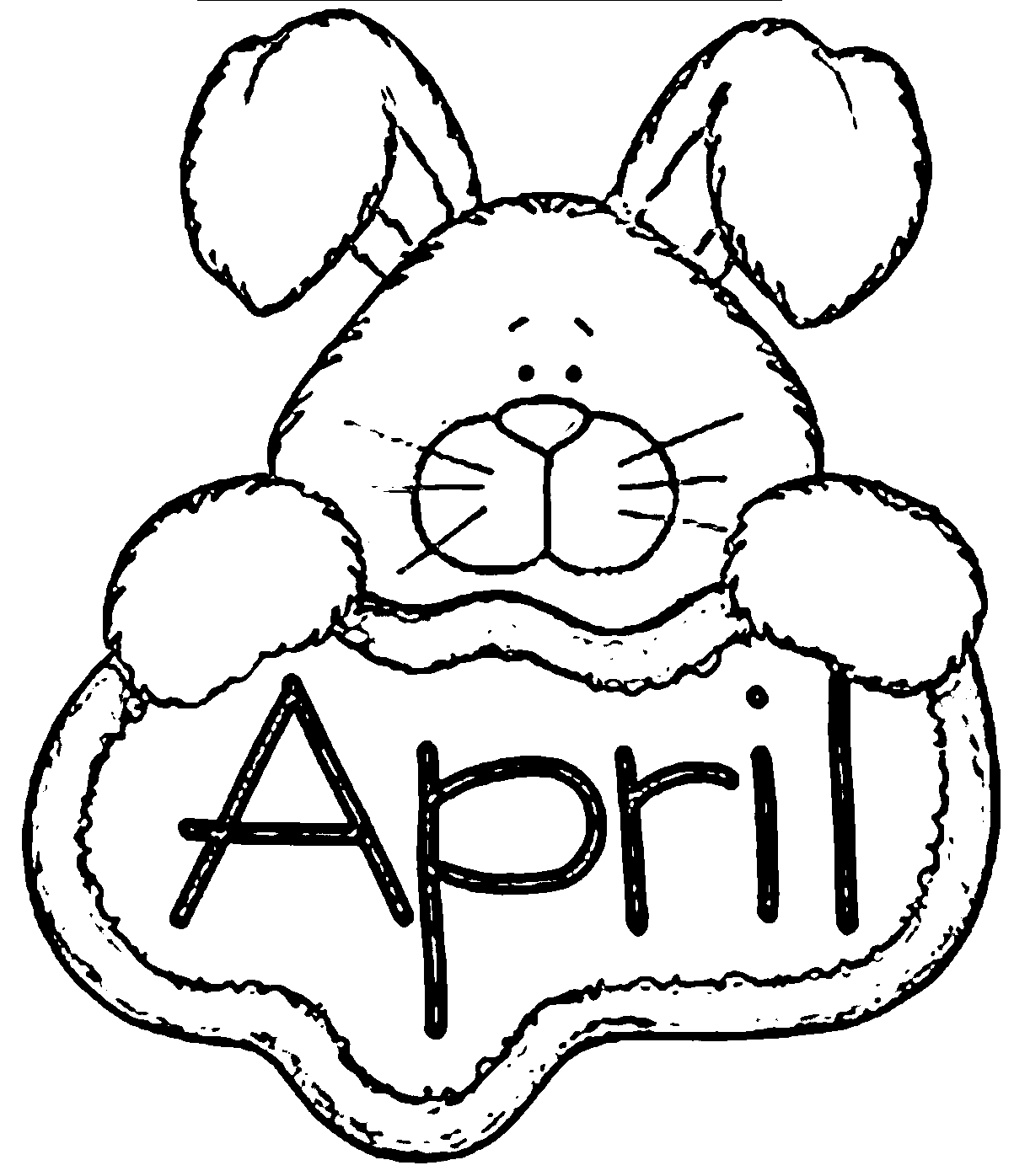 April Showers Coloring Pages Wecoloringpage