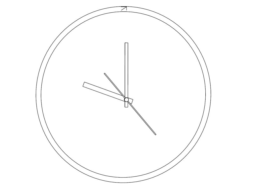 Clock Coloring Pages – Wecoloringpage.com