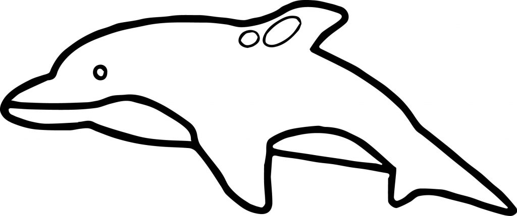 Basic Whale Sea Coloring Page | Wecoloringpage.com