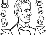 Abraham Lincoln President Abe Coloring Pages | Wecoloringpage.com