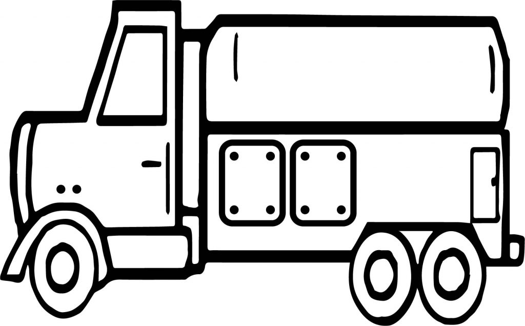 Delivery Truck Coloring Page | Wecoloringpage.com