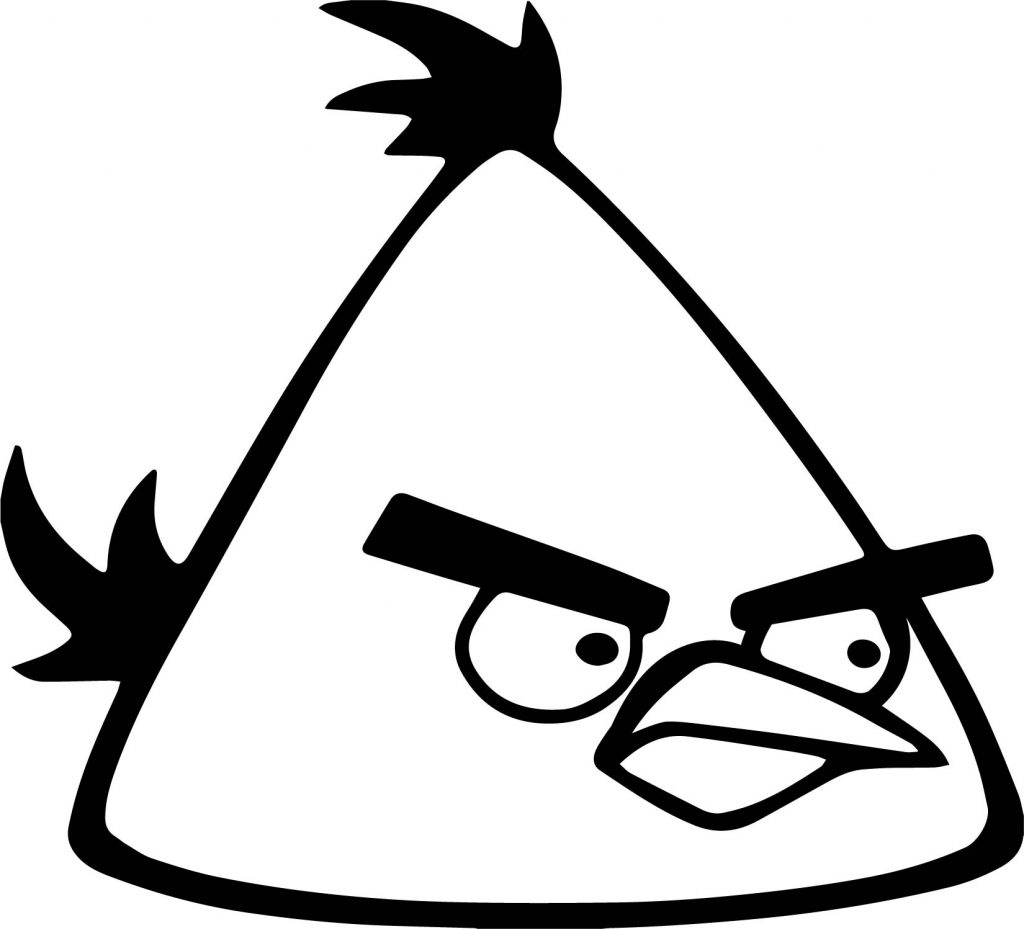 Трафарет Angry Birds