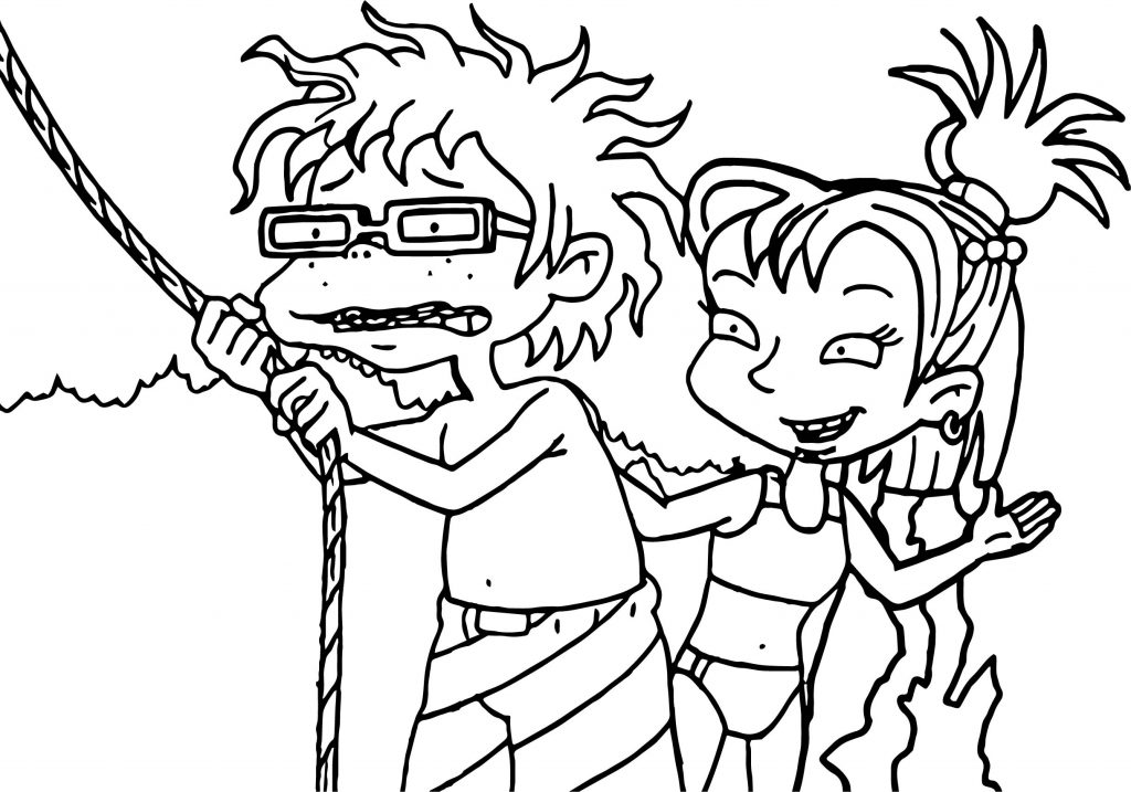 All Grown Up Rope Coloring Page | Wecoloringpage.com