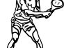 Playing Tennis Coloring Pages | Wecoloringpage.com