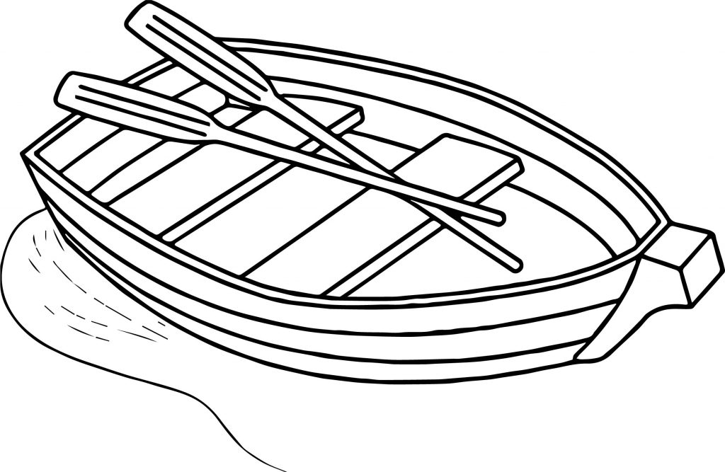 Any Boat Free Coloring Page | Wecoloringpage.com