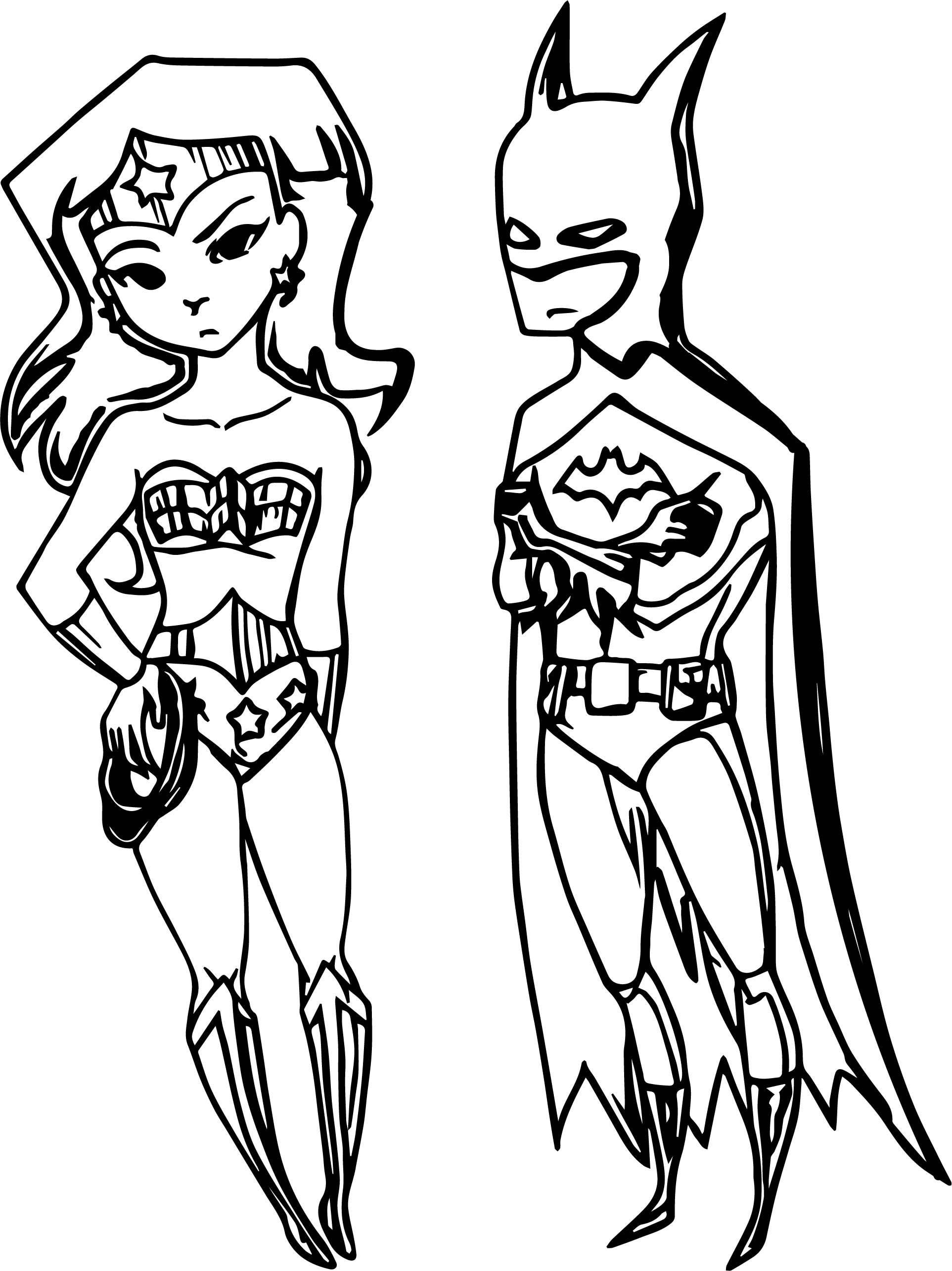 Free Wonder Woman Coloring Pages 32