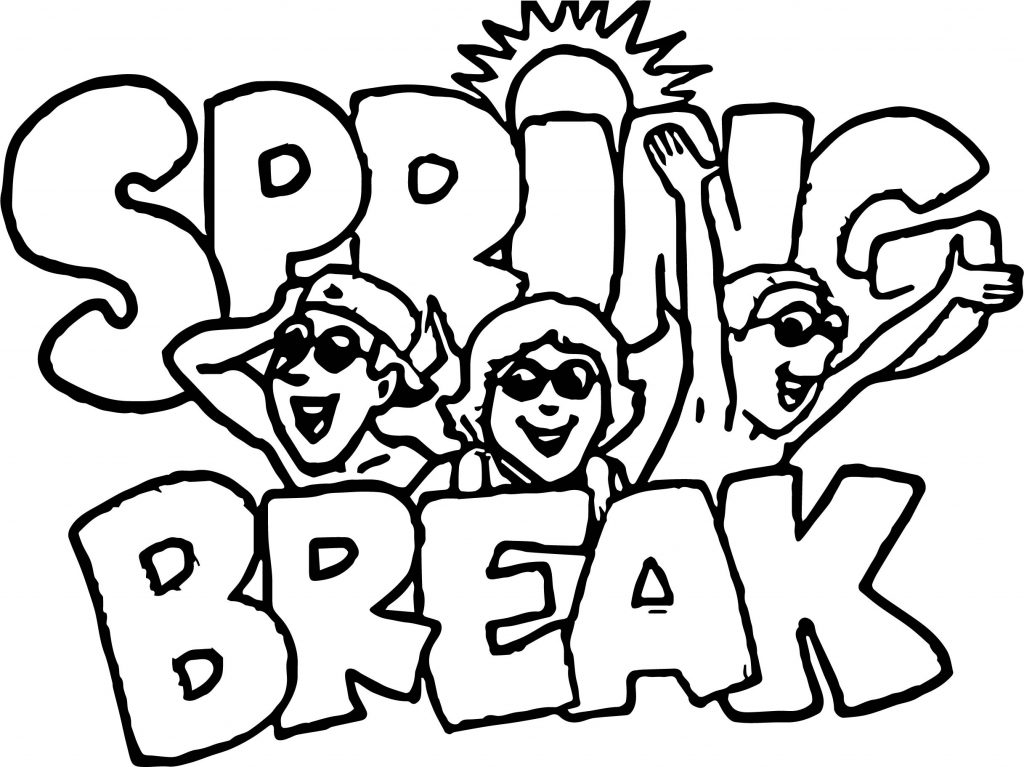 Spring Coloring Pages | Wecoloringpage.com