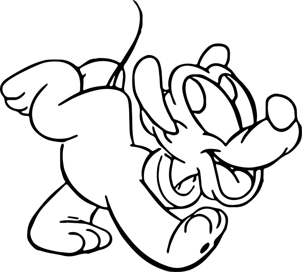 Sleeping Baby Pluto Coloring Page Wecoloringpage The Best Porn Website