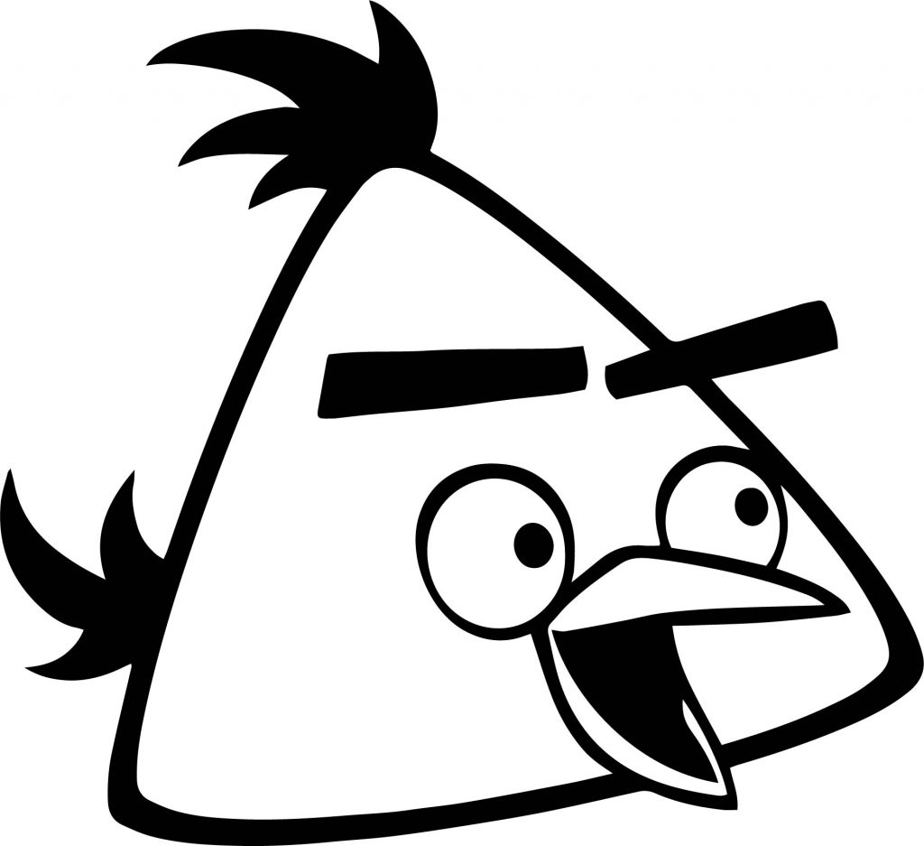 Трафарет Angry Birds
