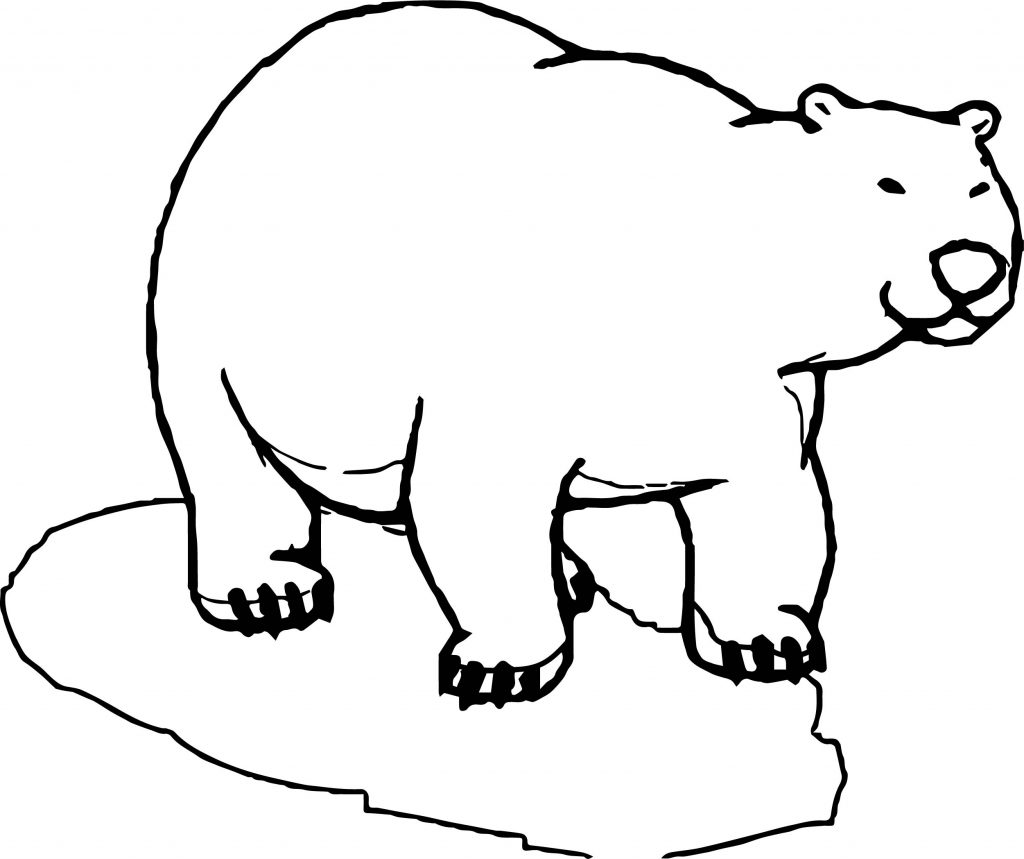 His Bear Coloring Page | Wecoloringpage.com