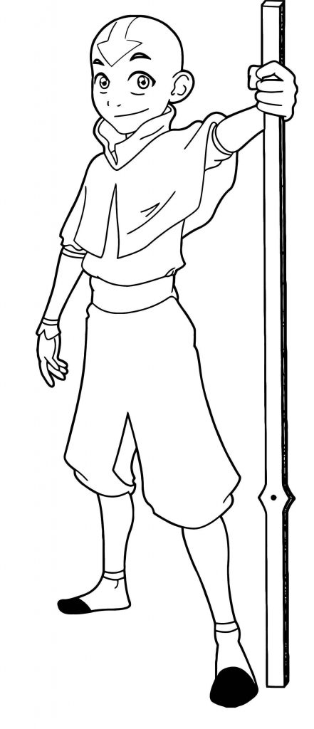 Ebab Avatar Aang Coloring Page Wecoloringpage 91530 Hot Sex Picture 9986