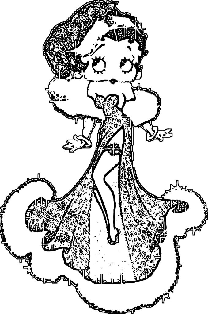 Betty Boop We Coloring Page 21