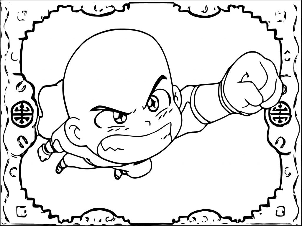 Aang Samie Avatar Aang Coloring Page Wecoloringpage 116382 Hot Sex Picture 4646