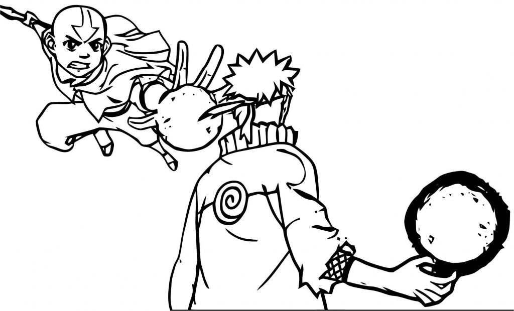 Avatar Aang Coloring Pages Coloring Pages