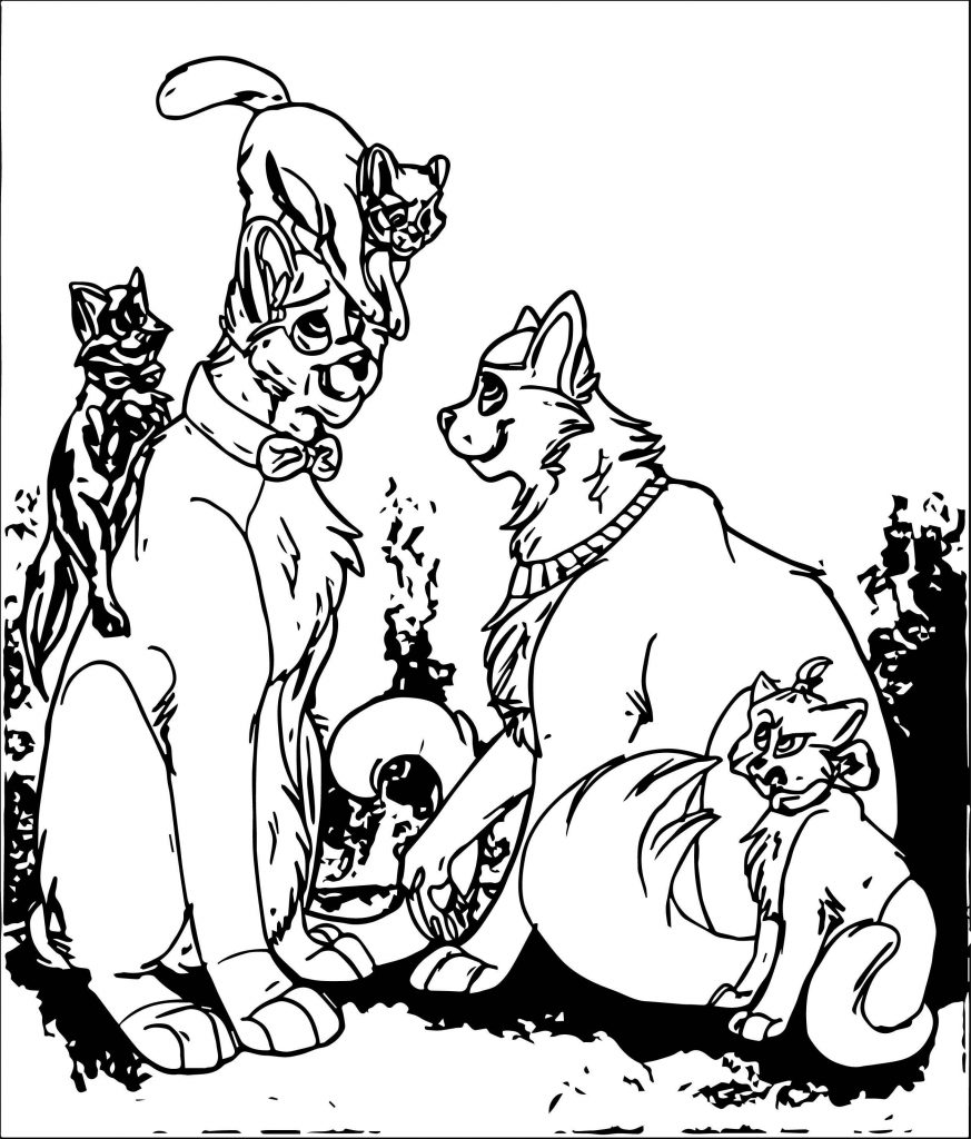 Disney The Aristocats Coloring Pages | Wecoloringpage.com