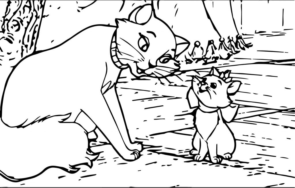 Disney The Aristocats Coloring Pages | Wecoloringpage.com