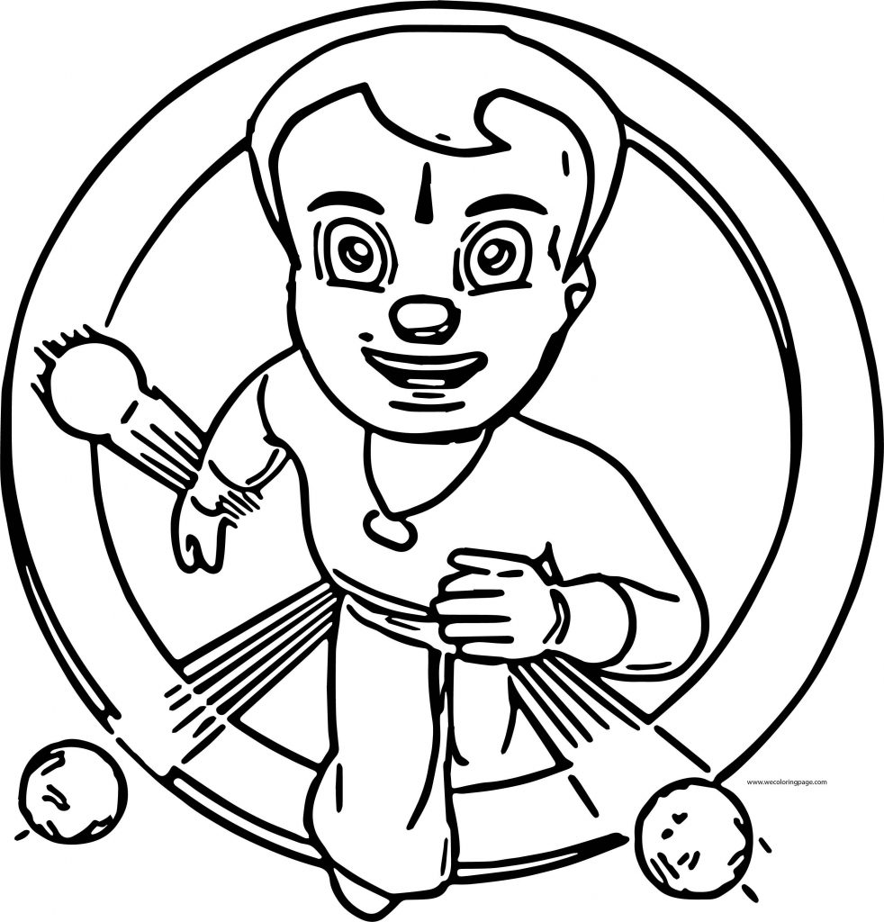 Chhota Bheem Heyoo Coloring Page Wecoloringpage The Best Porn Website