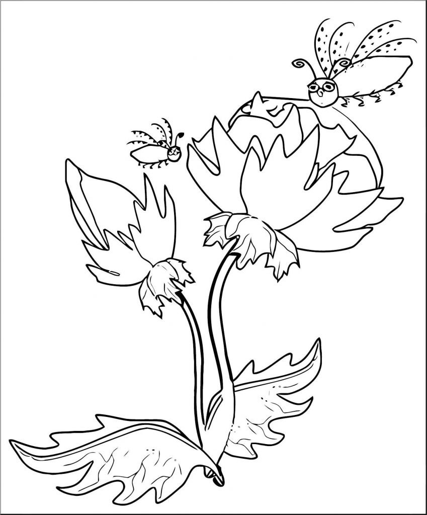Flower Coloring Pages | Wecoloringpage.com