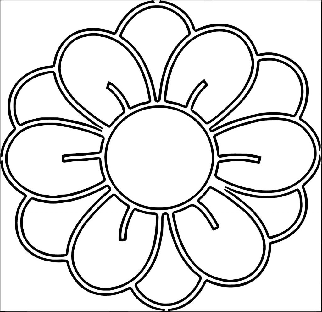 Flower Coloring Page | Wecoloringpage.com
