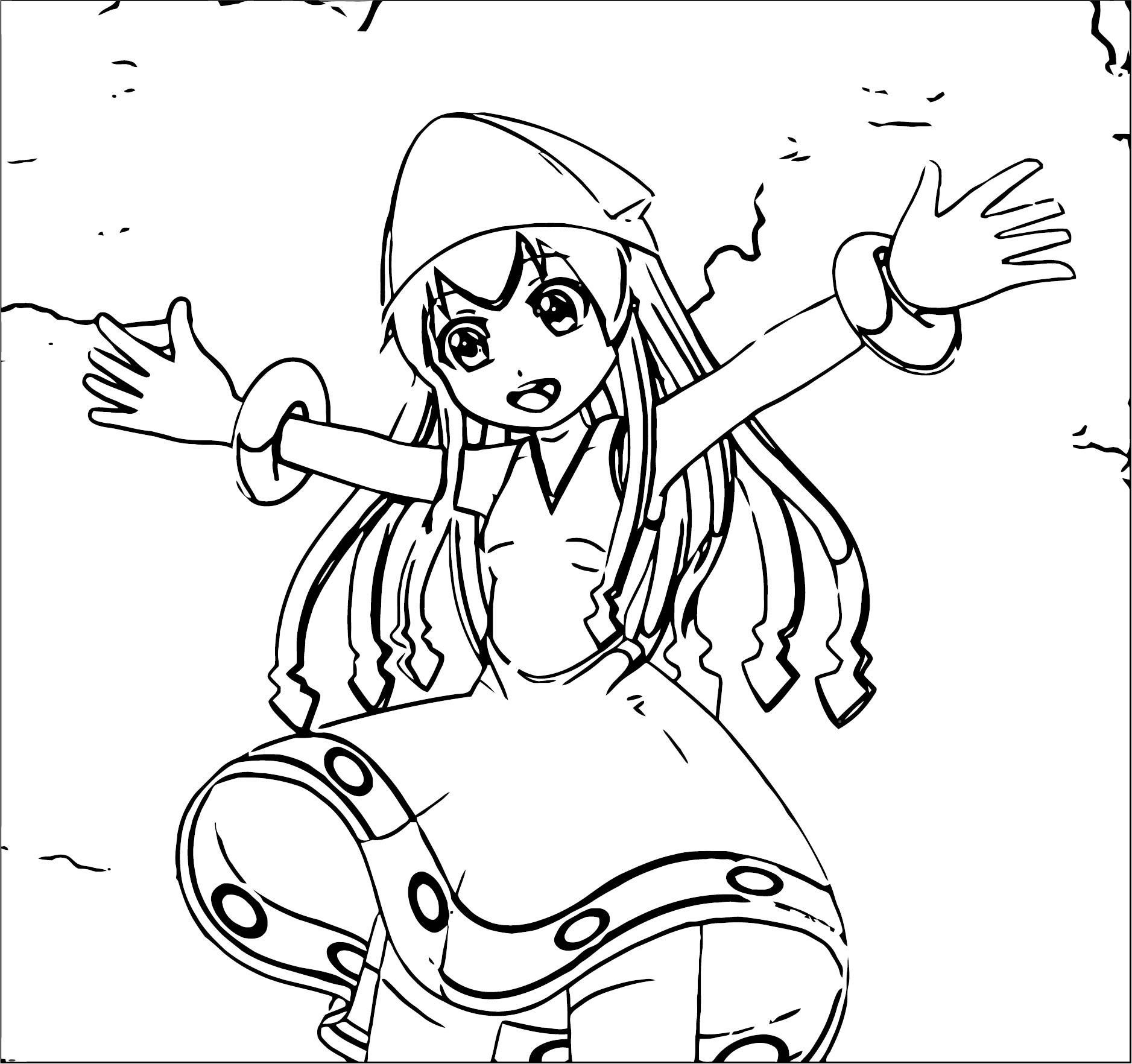 Squid Girl Coloring Page 359