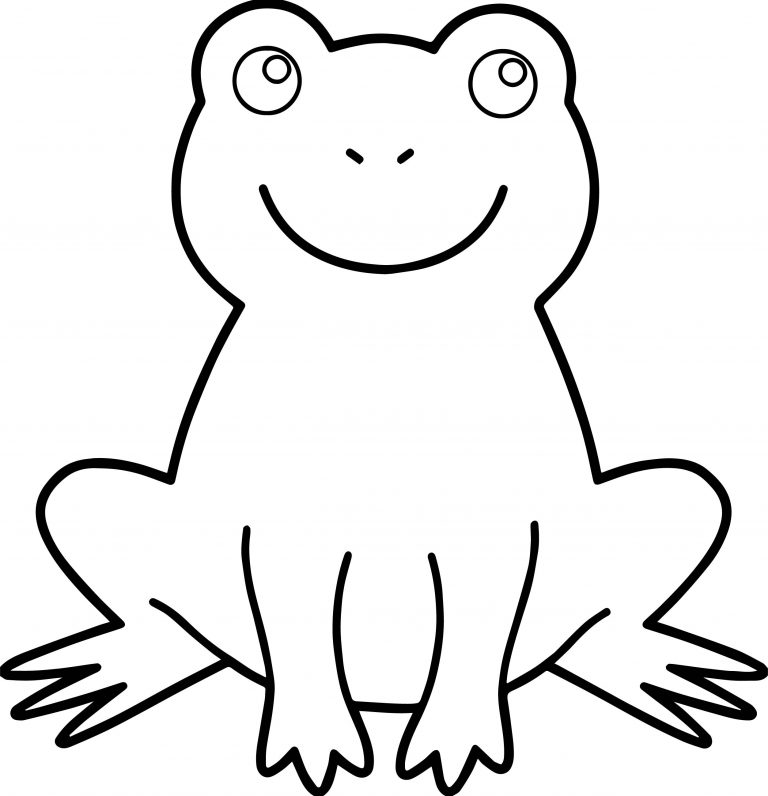 Big Fat Frog Coloring Page Wecoloringpage Com - Vrogue.co