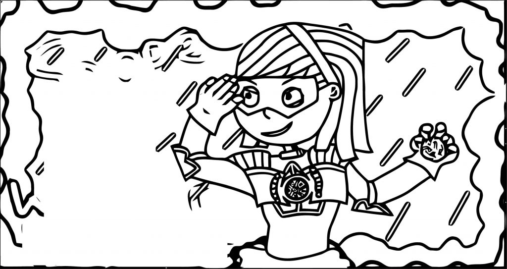 Shope Supernoobs Coloring Page Wecoloringpage