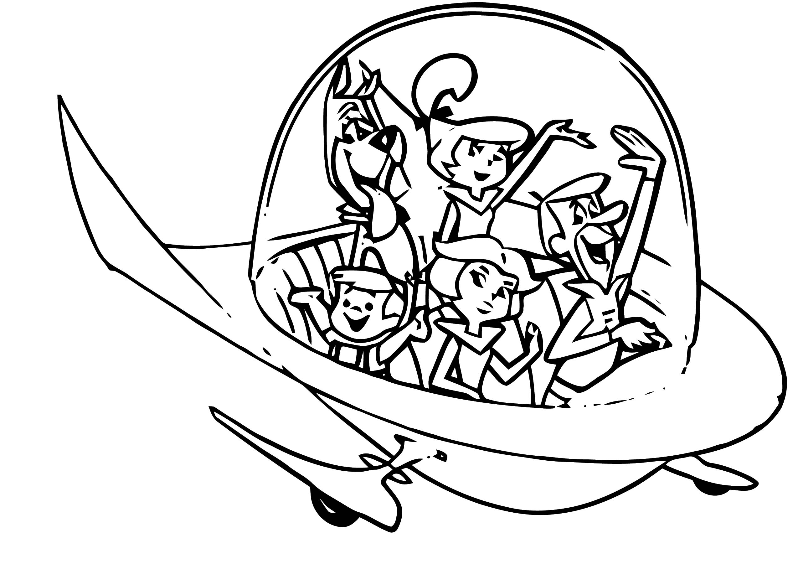 Jetson Coloring Pages And Printables Los Jetsons Colouring Pages My