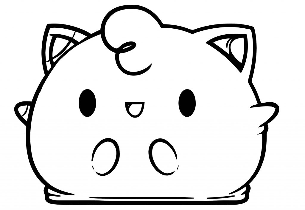 Jigglypuff Coloring Page Wecoloringpage Wecoloringpage