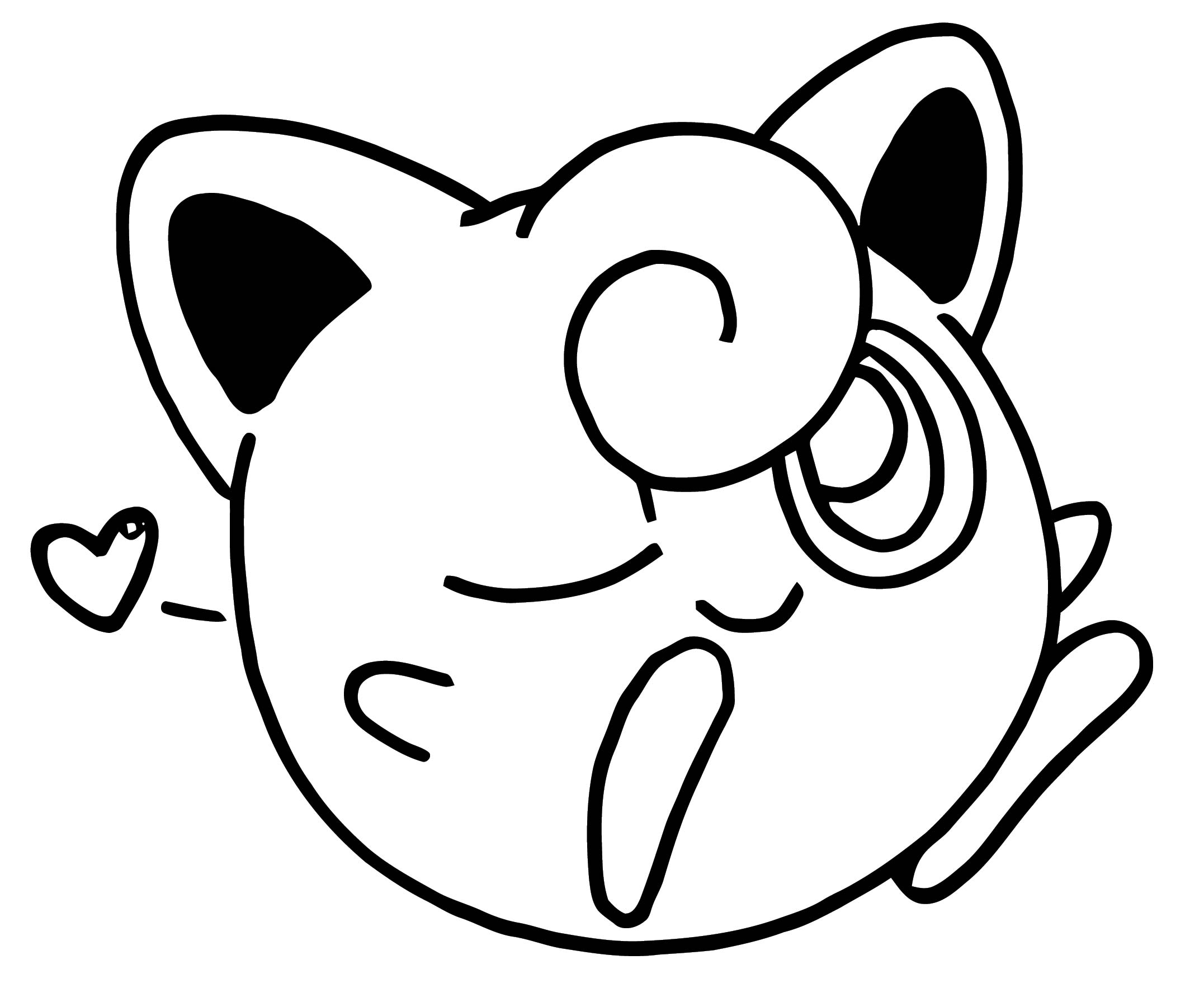 Pokemon Jigglypuff Coloring Pages To Print Free Pokemon Coloring Pages Porn Sex Picture