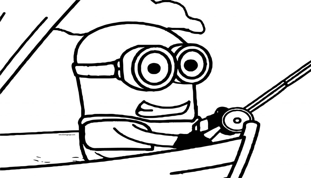 Minions Fireman Coloring Page | Wecoloringpage.com