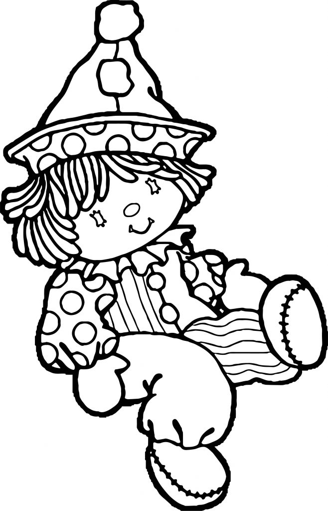 Clown Coloring Pages | Wecoloringpage.com