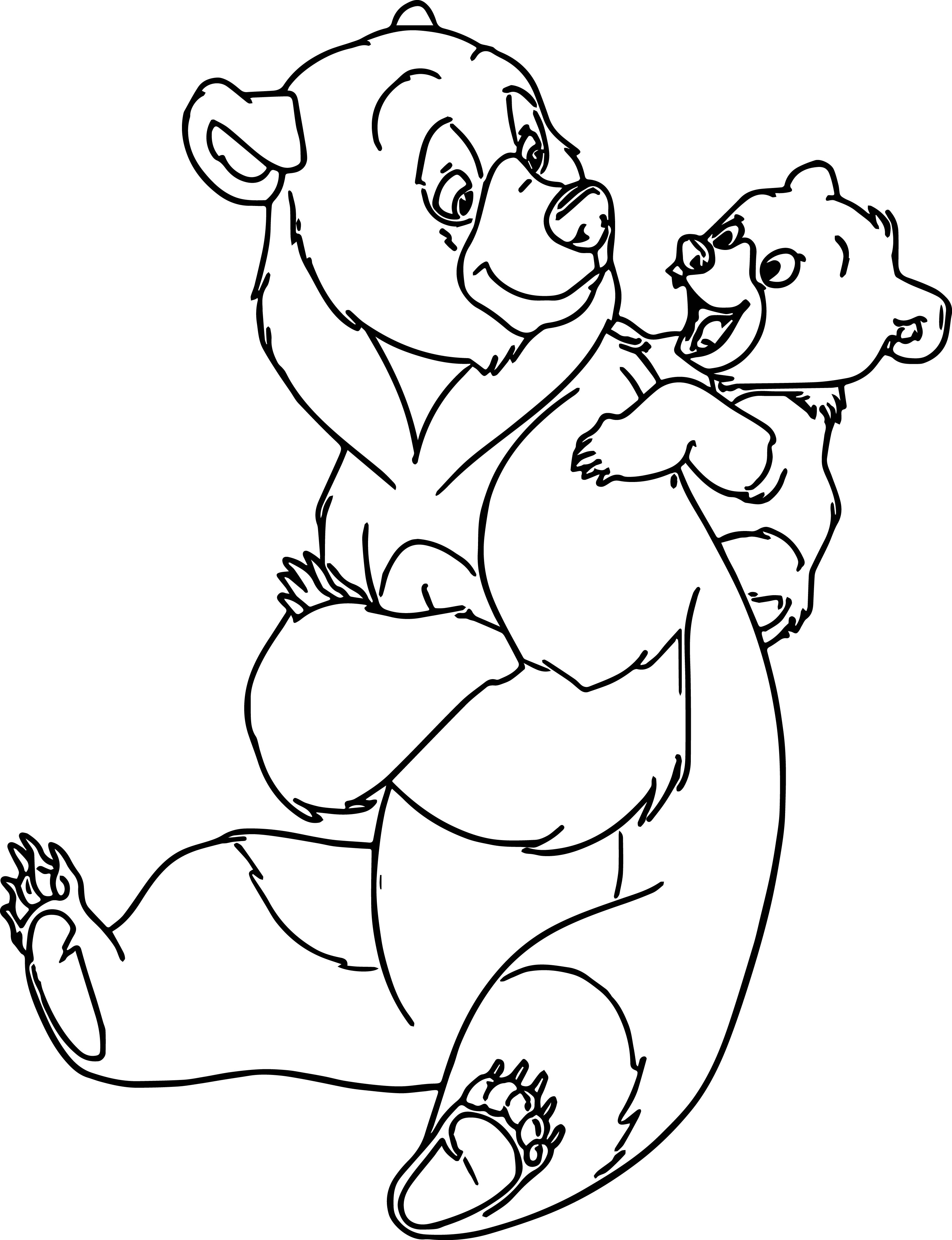 Disney Brother Bear Coloring Pages 11 | Wecoloringpage.com