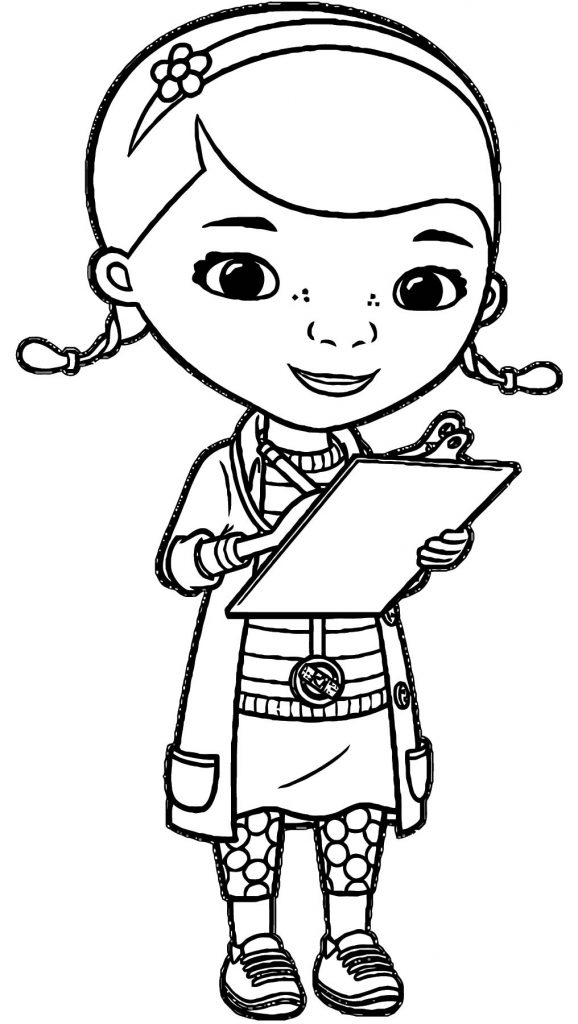 Just Doc McStuffins Coloring Page | Wecoloringpage.com