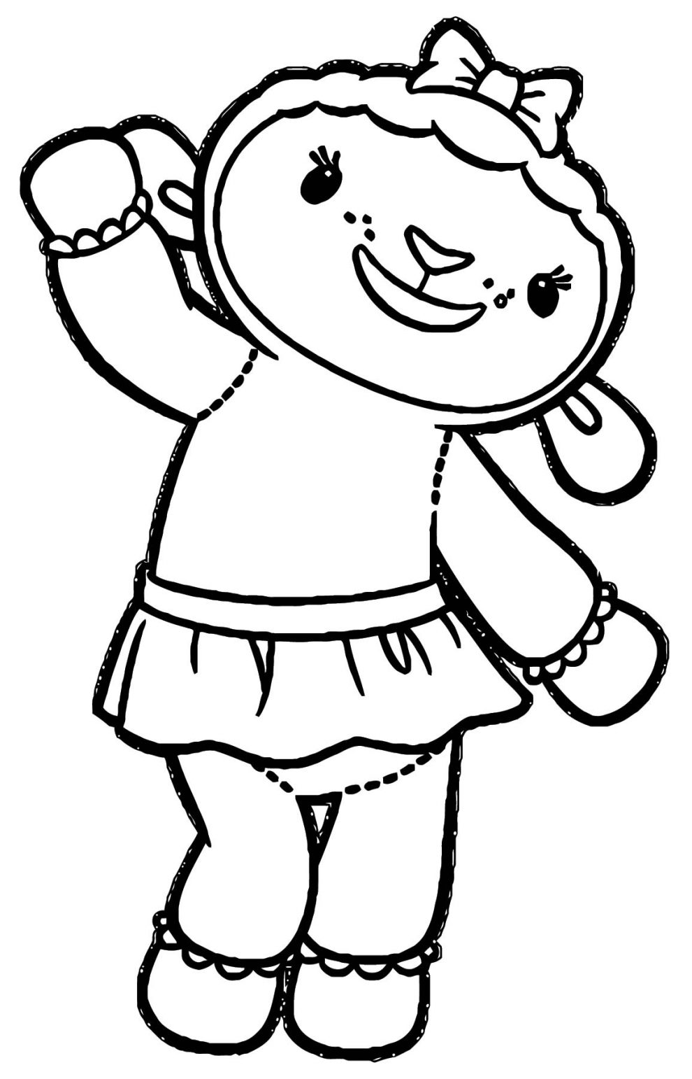 Doc Mcstuffins Coloring Pages | Wecoloringpage.com