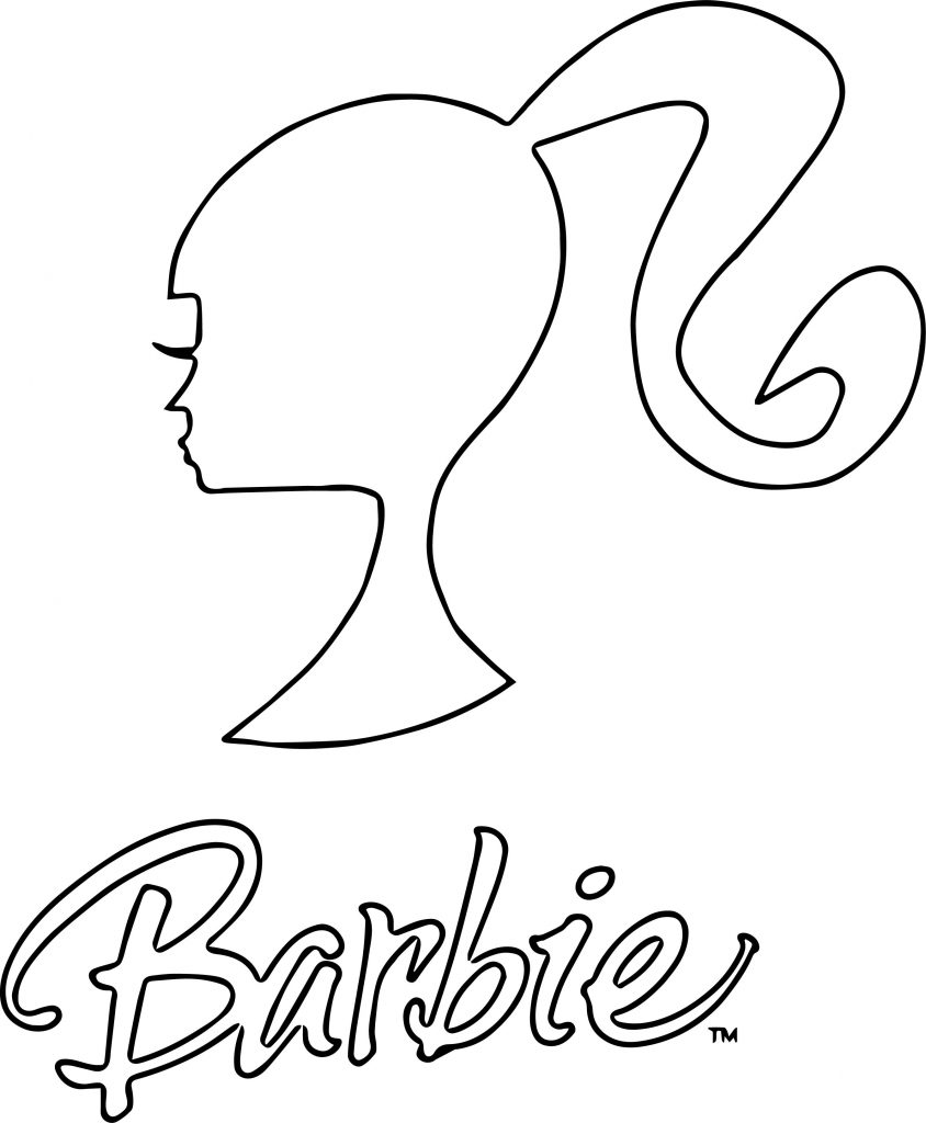 colourable barbie