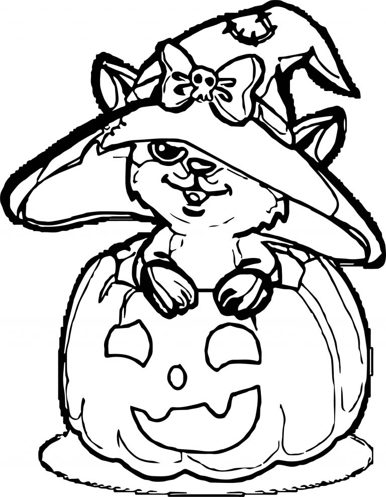 Halloween Coloring Page | Wecoloringpage.com