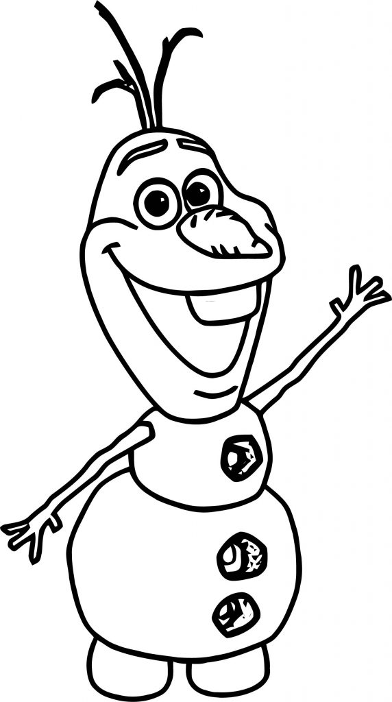 Olaf Coloring Pages | Wecoloringpage.com