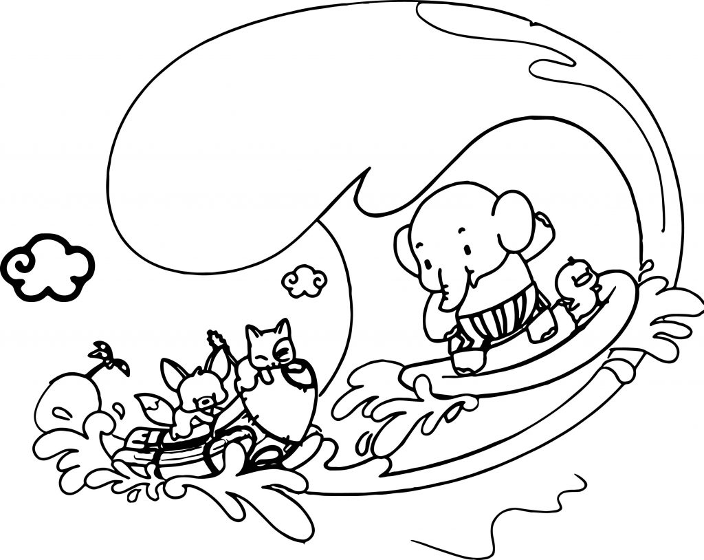 Elephant Coloring Pages | Wecoloringpage.com