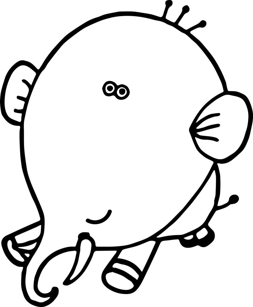 Elephant Coloring Pages | Wecoloringpage.com