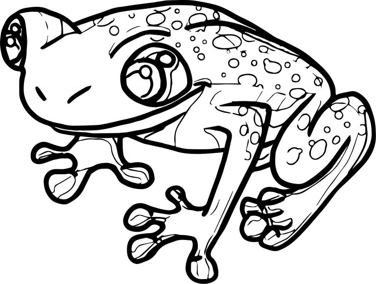 Frog Coloring Pages