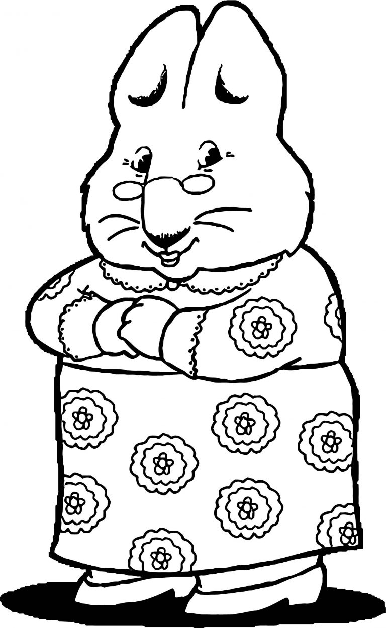 Max And Ruby Coloring Pages | Wecoloringpage.com