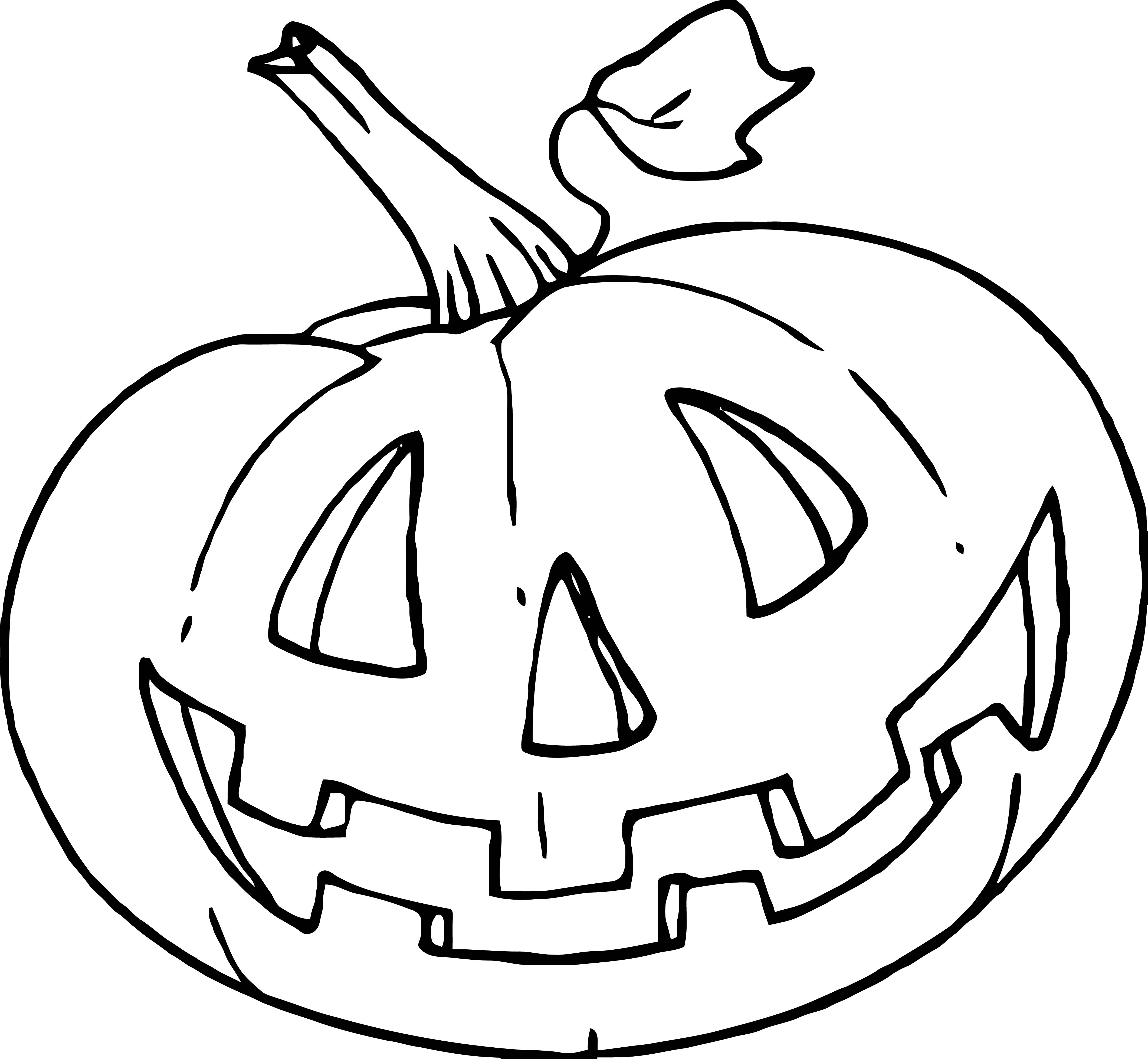 61 Halloween Pumpkin Coloring Page 61 Halloween Pumpkin Coloring Page
