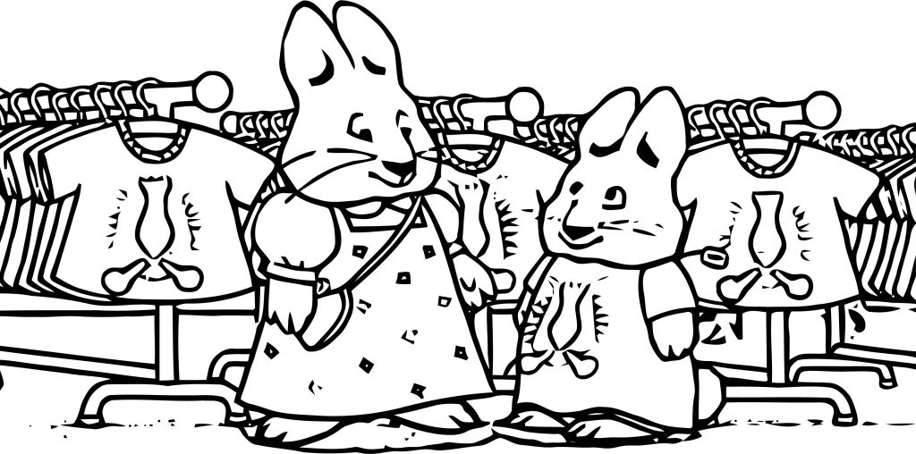 Max And Ruby Coloring Pages | Wecoloringpage.com