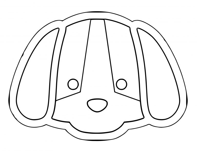 Sad Puppy Cartoon Illustration Of Cute Dog Dog Puppy Coloring Page