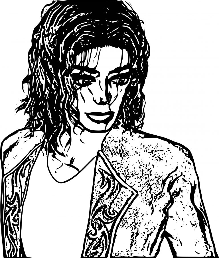 Michael Jackson Coloring Page 56 | Wecoloringpage.com