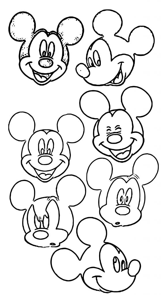 Mickey Mouse Cartoon Coloring Page Wecoloringpage Wecoloringpage