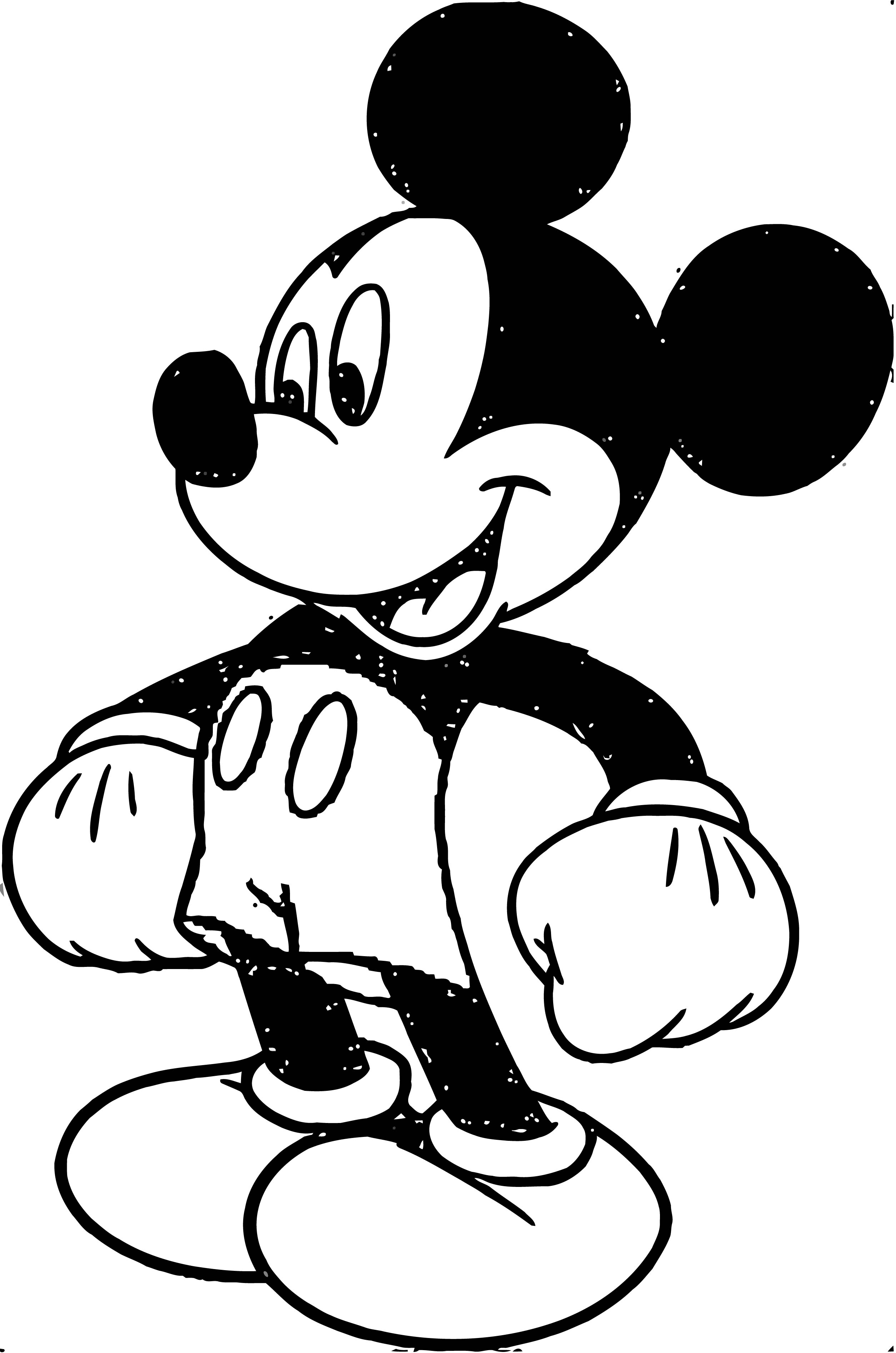 Mickey Mouse Cartoon Coloring Page Wecoloringpage 072 Wecoloringpage