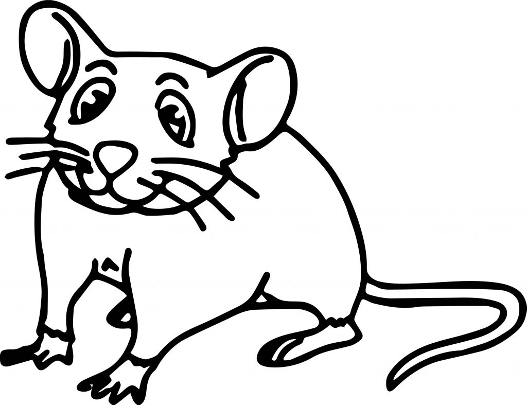 Mouse Coloring Page 32 | Wecoloringpage.com