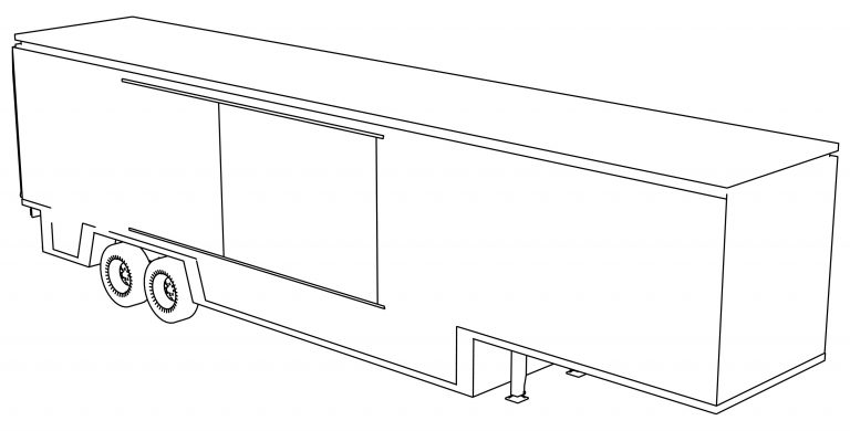 Long Trailer Truck TIR Coloring Pages | Wecoloringpage.com