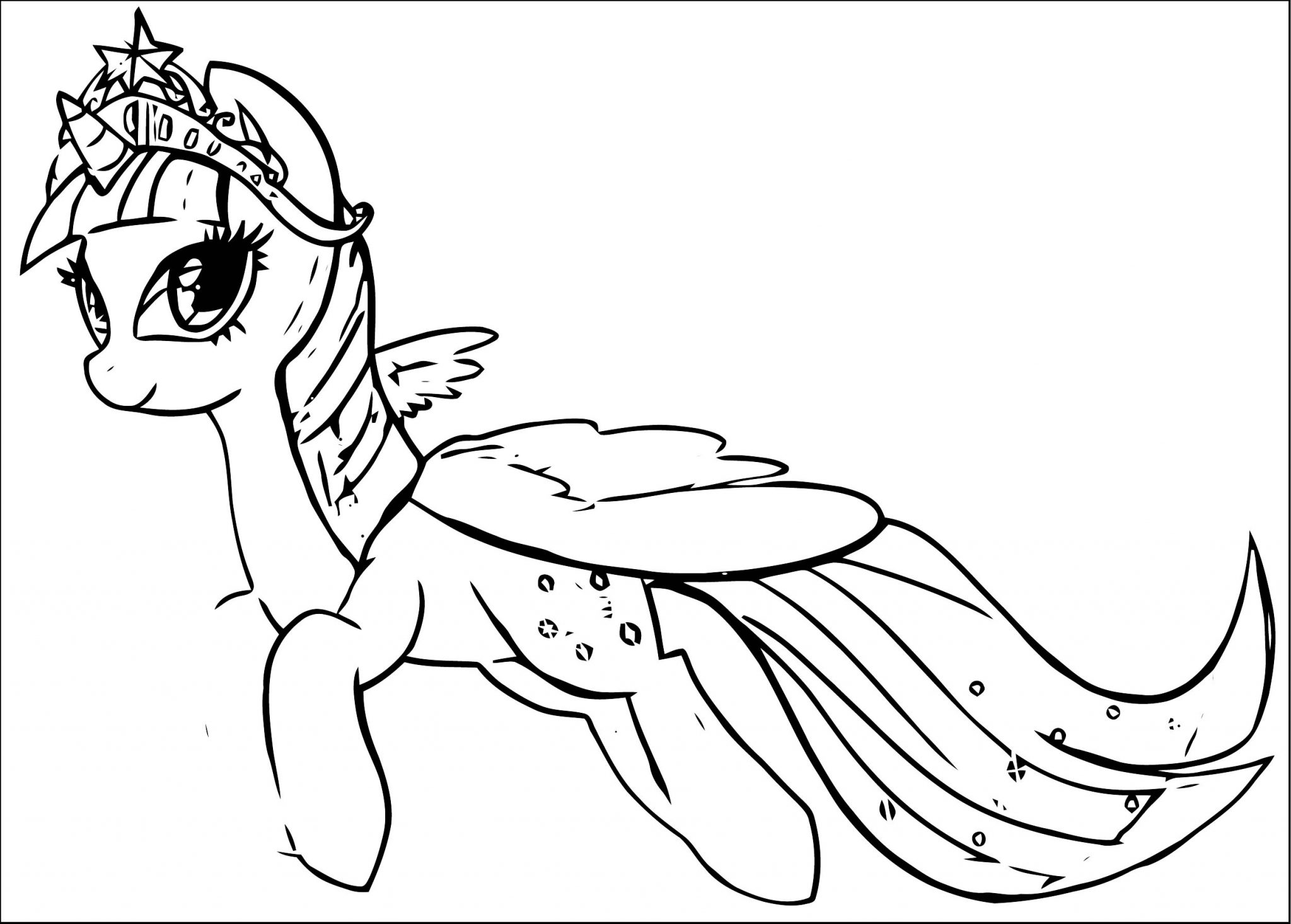 my little pony friendship is magic princess twilight sparkle coloring pages princess luna base